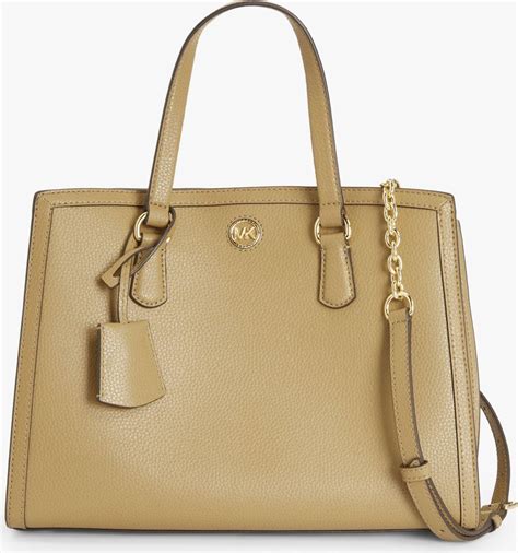 MICHAEL Michael Kors Chantal Medium Leather Satchel Bag